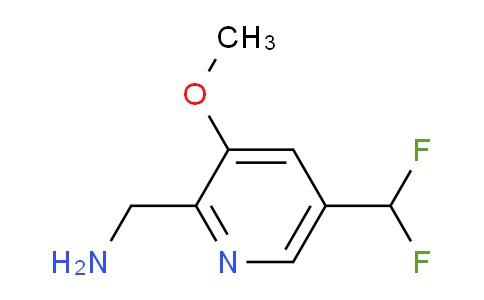 AM140986 | 1805005-52-0 | 2-(Aminomethyl)-5-(difluoromethyl)-3-methoxypyridine