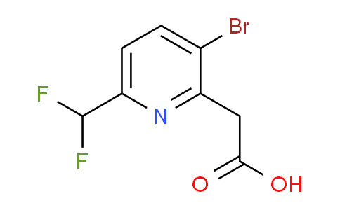AM141001 | 1804703-07-8 | 3-Bromo-6-(difluoromethyl)pyridine-2-acetic acid