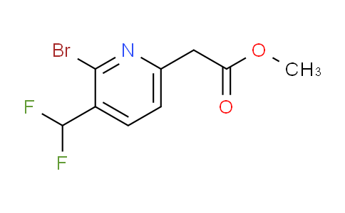 AM141004 | 1805031-46-2 | Methyl 2-bromo-3-(difluoromethyl)pyridine-6-acetate