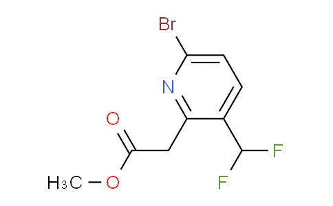 AM141007 | 1805202-13-4 | Methyl 6-bromo-3-(difluoromethyl)pyridine-2-acetate