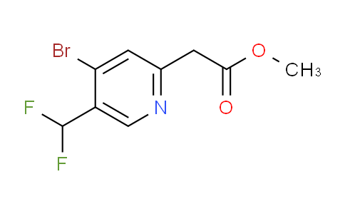 AM141016 | 1804752-63-3 | Methyl 4-bromo-5-(difluoromethyl)pyridine-2-acetate