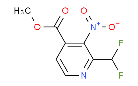 AM141017 | 1806803-63-3 | Methyl 2-(difluoromethyl)-3-nitropyridine-4-carboxylate