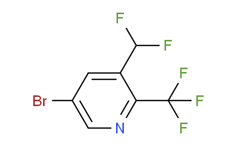 AM141018 | 1804751-91-4 | 5-Bromo-3-(difluoromethyl)-2-(trifluoromethyl)pyridine