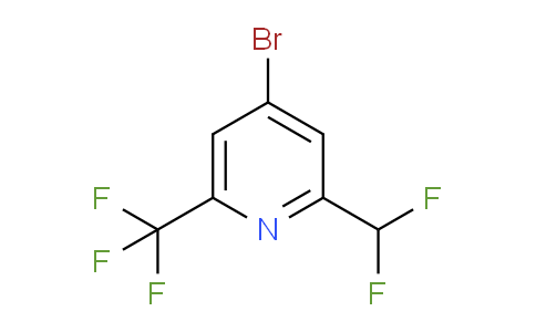 AM141019 | 1805281-24-6 | 4-Bromo-2-(difluoromethyl)-6-(trifluoromethyl)pyridine