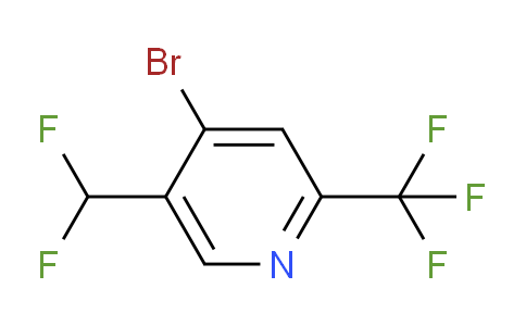 AM141022 | 1806779-17-8 | 4-Bromo-5-(difluoromethyl)-2-(trifluoromethyl)pyridine