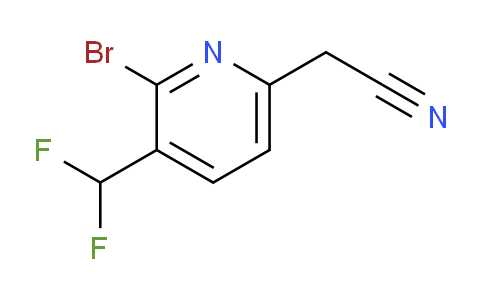 AM141025 | 1804701-87-8 | 2-Bromo-3-(difluoromethyl)pyridine-6-acetonitrile