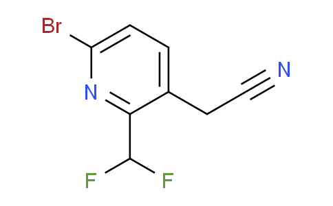 AM141030 | 1806003-60-0 | 6-Bromo-2-(difluoromethyl)pyridine-3-acetonitrile