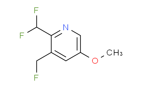 2-(Difluoromethyl)-3-(fluoromethyl)-5-methoxypyridine