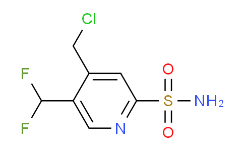 AM141037 | 1805301-47-6 | 4-(Chloromethyl)-5-(difluoromethyl)pyridine-2-sulfonamide
