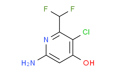 AM14104 | 1806069-16-8 | 6-Amino-3-chloro-2-(difluoromethyl)-4-hydroxypyridine