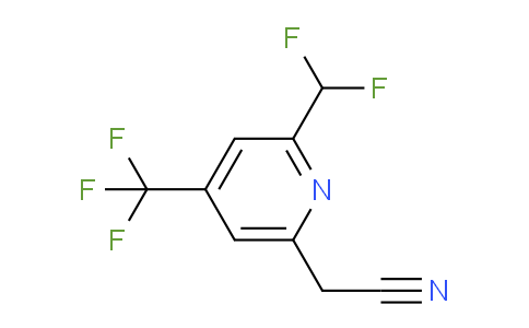 AM141040 | 1803694-97-4 | 2-(Difluoromethyl)-4-(trifluoromethyl)pyridine-6-acetonitrile