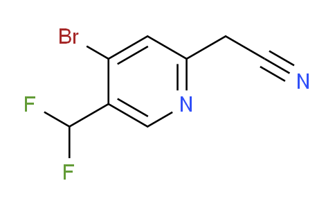 AM141042 | 1805311-32-3 | 4-Bromo-5-(difluoromethyl)pyridine-2-acetonitrile