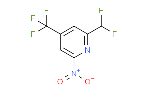 2-(Difluoromethyl)-6-nitro-4-(trifluoromethyl)pyridine