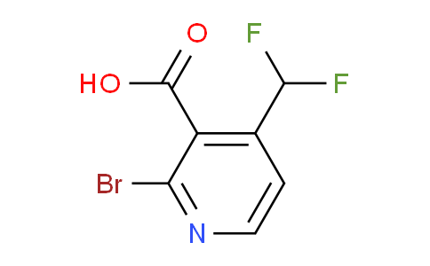 AM141051 | 1804752-31-5 | 2-Bromo-4-(difluoromethyl)pyridine-3-carboxylic acid