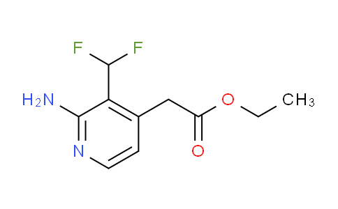 Ethyl 2-amino-3-(difluoromethyl)pyridine-4-acetate