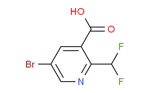 5-Bromo-2-(difluoromethyl)pyridine-3-carboxylic acid