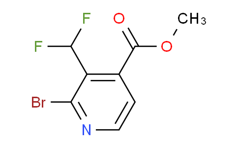 AM141067 | 1804702-50-8 | Methyl 2-bromo-3-(difluoromethyl)pyridine-4-carboxylate