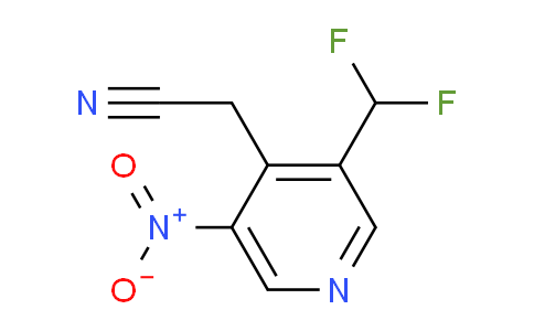 AM141074 | 1805123-55-0 | 3-(Difluoromethyl)-5-nitropyridine-4-acetonitrile