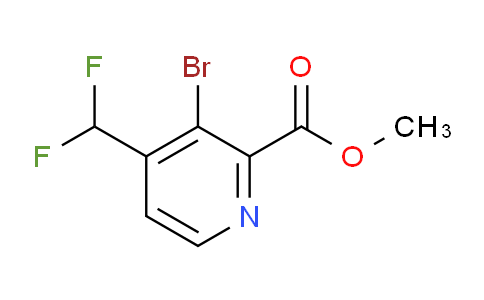 Methyl 3-bromo-4-(difluoromethyl)pyridine-2-carboxylate