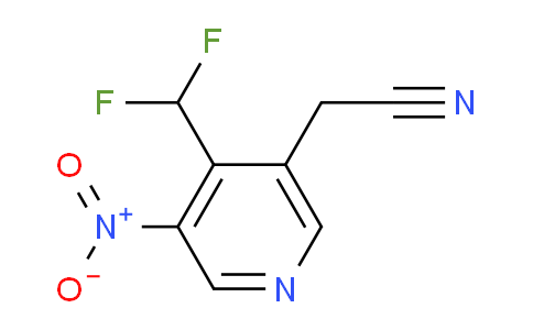 AM141078 | 1805226-77-0 | 4-(Difluoromethyl)-3-nitropyridine-5-acetonitrile