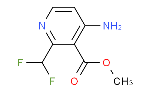 AM141092 | 1804756-37-3 | Methyl 4-amino-2-(difluoromethyl)pyridine-3-carboxylate