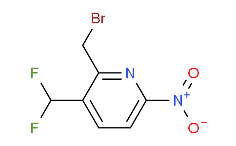 2-(Bromomethyl)-3-(difluoromethyl)-6-nitropyridine