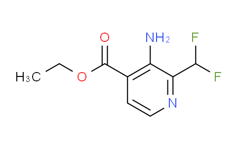 AM141105 | 1806768-84-2 | Ethyl 3-amino-2-(difluoromethyl)pyridine-4-carboxylate