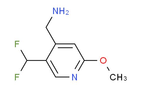 4-(Aminomethyl)-5-(difluoromethyl)-2-methoxypyridine