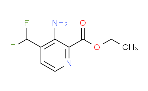 AM141107 | 1803695-20-6 | Ethyl 3-amino-4-(difluoromethyl)pyridine-2-carboxylate