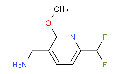 AM141108 | 1805322-51-3 | 3-(Aminomethyl)-6-(difluoromethyl)-2-methoxypyridine