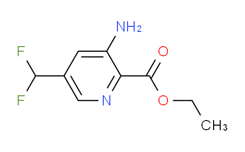 AM141110 | 1805290-18-9 | Ethyl 3-amino-5-(difluoromethyl)pyridine-2-carboxylate