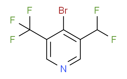 AM141117 | 1805295-70-8 | 4-Bromo-3-(difluoromethyl)-5-(trifluoromethyl)pyridine
