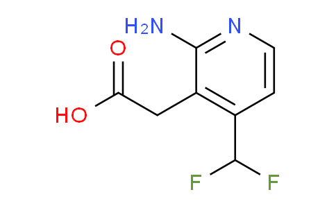 AM141118 | 1804756-69-1 | 2-Amino-4-(difluoromethyl)pyridine-3-acetic acid