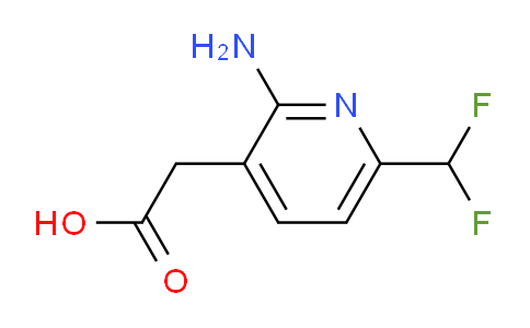 AM141122 | 1806769-01-6 | 2-Amino-6-(difluoromethyl)pyridine-3-acetic acid