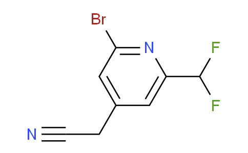 AM141126 | 1805281-31-5 | 2-Bromo-6-(difluoromethyl)pyridine-4-acetonitrile