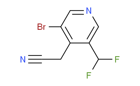 AM141137 | 1804441-99-3 | 3-Bromo-5-(difluoromethyl)pyridine-4-acetonitrile