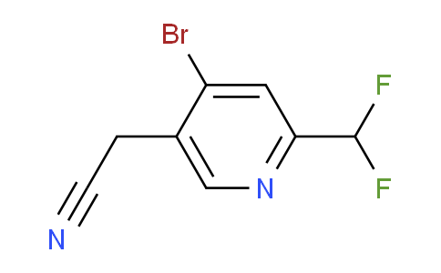 AM141139 | 1805201-99-3 | 4-Bromo-2-(difluoromethyl)pyridine-5-acetonitrile