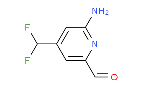 AM141146 | 1806009-39-1 | 2-Amino-4-(difluoromethyl)pyridine-6-carboxaldehyde