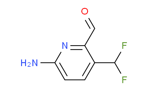 6-Amino-3-(difluoromethyl)pyridine-2-carboxaldehyde