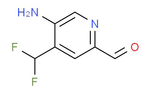 AM141155 | 1805017-33-7 | 5-Amino-4-(difluoromethyl)pyridine-2-carboxaldehyde