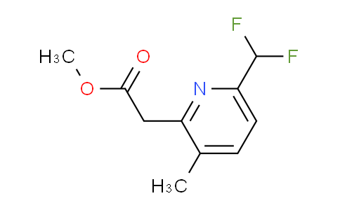 AM141160 | 1805280-70-9 | Methyl 6-(difluoromethyl)-3-methylpyridine-2-acetate