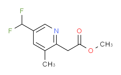 AM141165 | 1806803-13-3 | Methyl 5-(difluoromethyl)-3-methylpyridine-2-acetate
