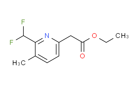 AM141171 | 1804716-57-1 | Ethyl 2-(difluoromethyl)-3-methylpyridine-6-acetate