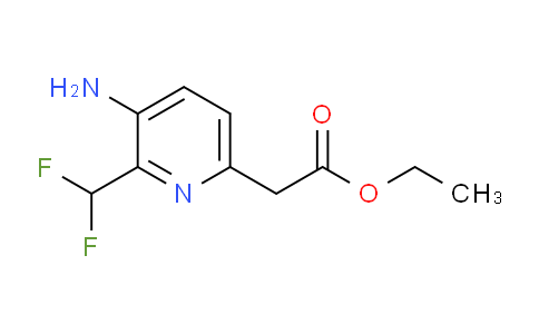 AM141172 | 1804943-02-9 | Ethyl 3-amino-2-(difluoromethyl)pyridine-6-acetate