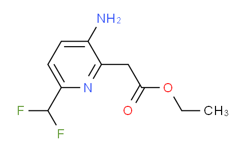 AM141180 | 1804706-41-9 | Ethyl 3-amino-6-(difluoromethyl)pyridine-2-acetate