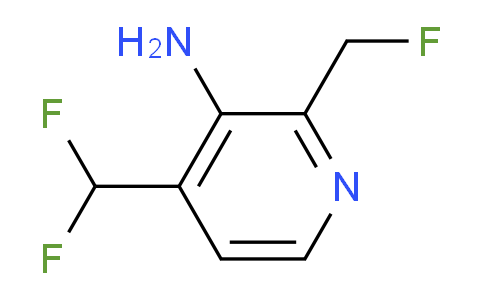 AM141184 | 1804654-57-6 | 3-Amino-4-(difluoromethyl)-2-(fluoromethyl)pyridine