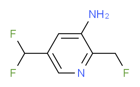 AM141185 | 1805302-50-4 | 3-Amino-5-(difluoromethyl)-2-(fluoromethyl)pyridine
