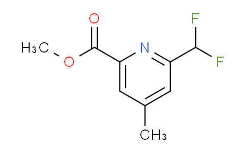 AM141188 | 1804715-24-9 | Methyl 2-(difluoromethyl)-4-methylpyridine-6-carboxylate