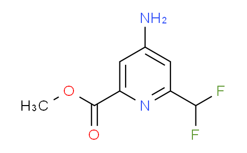AM141191 | 1804705-88-1 | Methyl 4-amino-2-(difluoromethyl)pyridine-6-carboxylate