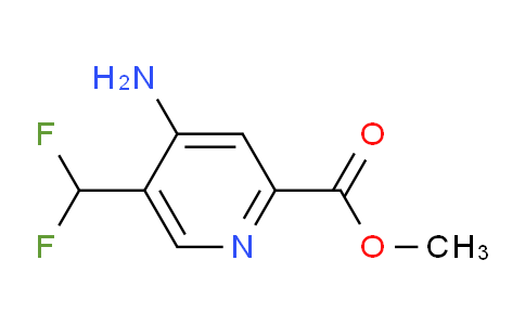 AM141193 | 1805017-63-3 | Methyl 4-amino-5-(difluoromethyl)pyridine-2-carboxylate